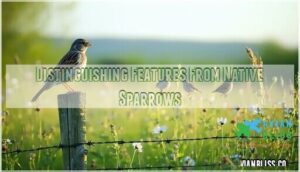 distinguishing features from native sparrows