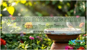 diy bird bath ideas and plans