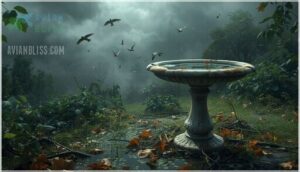 drawbacks of ceramic bird baths