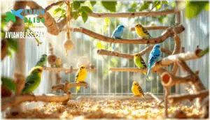 enhancing bird environments with natural perches