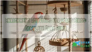 enrichment activities for caged birds