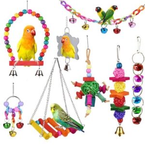 ESRISE 8 Pcs Parakeet Cockatiel B07R6VZNCK