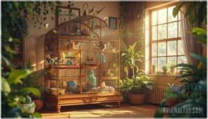 essential bird cage accessories