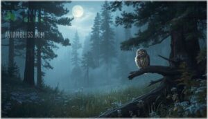 flammulated owl: tiny forest resident