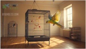 flight cages vs. standard cages