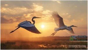 flight patterns and behaviors