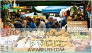 food safety and raw product precautions