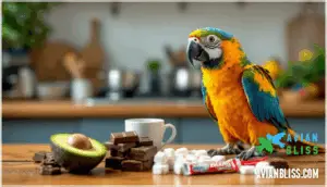 foods to avoid and toxic substances