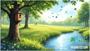 forest edges, meadows, and water sources forest edges, meadows, and water sources