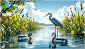 freshwater water bird species
