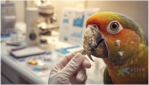 fungal beak infections