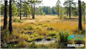 habitat and range of bachman's sparrow