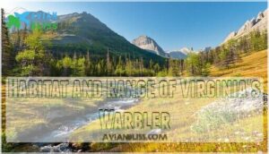 habitat and range of virginia's warbler