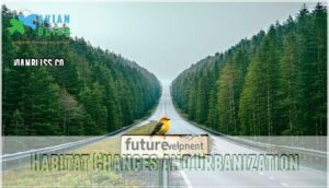 habitat changes and urbanization