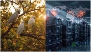 history and spread of psittacine beak and feather disease