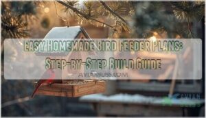 homemade bird feeder plans easy build