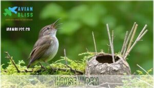 house wren house wren