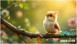 how big are baby cardinals