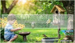 how can we support and coexist with birds