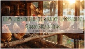 how long do chickens live