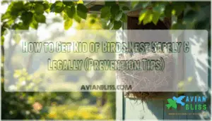 how to get rid of birds nest