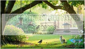 how to prevent bird feeder predators