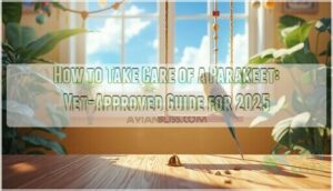 how to take care of a parakeet