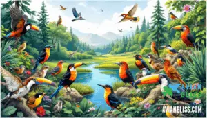 identifying bird species and behaviors