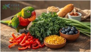 incorporating fresh fruits and vegetables