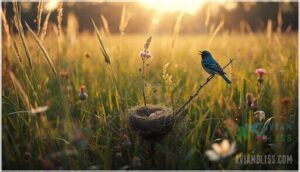 indigo bunting breeding and nesting habits