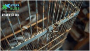 inspecting for damage or wear