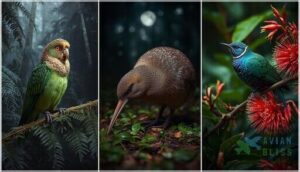 kakapos, kiwis, and tūīs kakapos, kiwis, and tūīs
