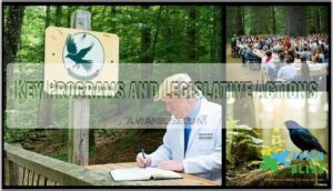 key programs and legislative actions