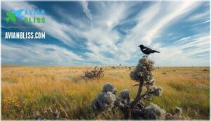 lark bunting habitat and behavior