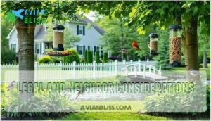 legal and neighbor considerations