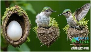 life cycle of a baby hummingbird