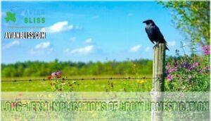 long-term implications of crow domestication