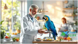 long-term management of parrot health