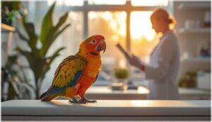 long-term prognosis for psittacine beak and feather disease