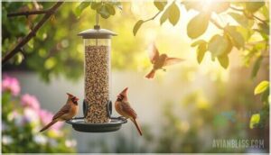 maintaining feeders and water sources