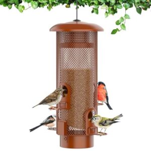 Metal Squirrel Proof Bird Feeder,Bird B0CJ98MHF7