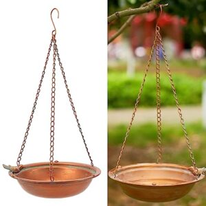 MNRYLKB Metal Hanging Bird Baths B0C4Z4CPDM
