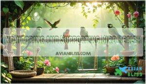 monitoring and supporting bird health