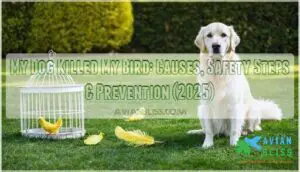 my dog killed my bird