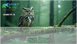 myths and facts about owls and rain