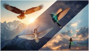 natural flight in animals and insects