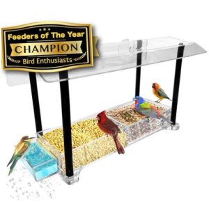 Nature Gear Acrylic Clear Bird B07KPNBVBH