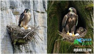 nesting and breeding differences