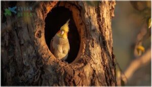 nesting and shelter in natural habitats