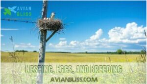 nesting, eggs, and breeding
